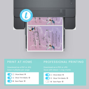 Winter Fairy Sweet 16 Invitation – Winter Wonderland Editable Template