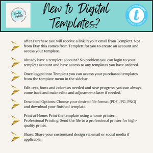 Aurora Borealis Thank You Card: Gold Lettering, Editable Template (5x3.5in)