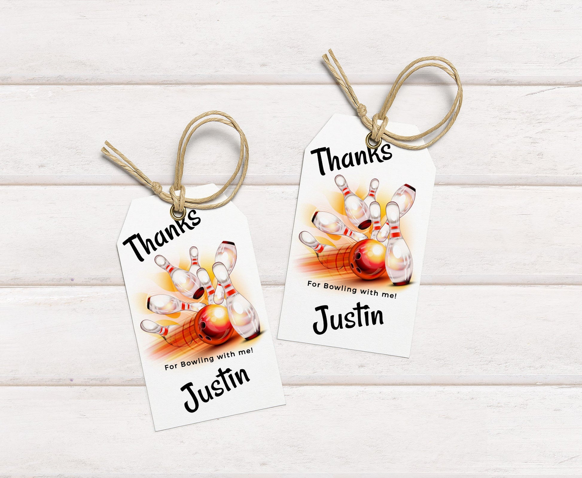 Bowling Party Invitation – Editable Kids, Teen & Adult Birthday Template