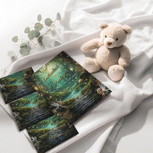 Enchanted Forest Baby Shower Bundle | Fairy Invitation & Woodland Party Templates