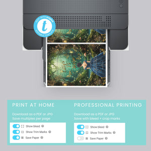 Enchanted Forest Quinceañera Invitation | Fairytale Editable Template